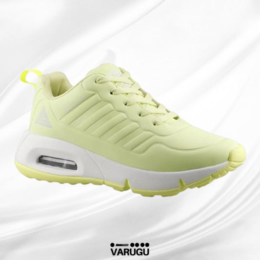 Tenis STARS verde limón sport para mujer