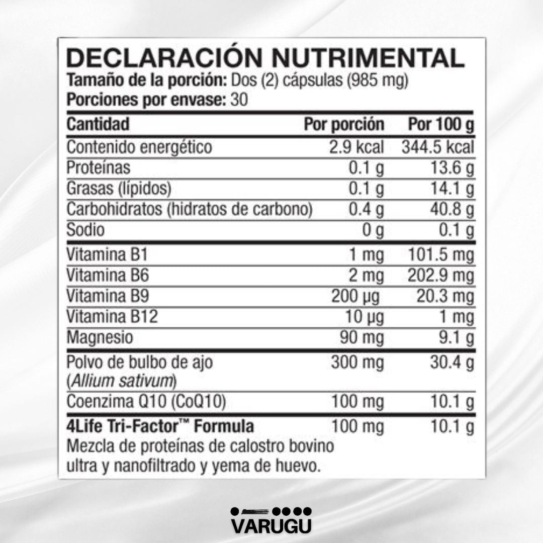 4Life TF BCV Tri-Factor - Sistema Cardiovascular