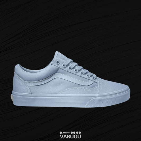 Tenis VANS color azul pastel para dama