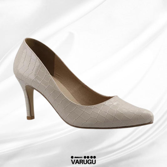 Zapatillas con punta tono latte