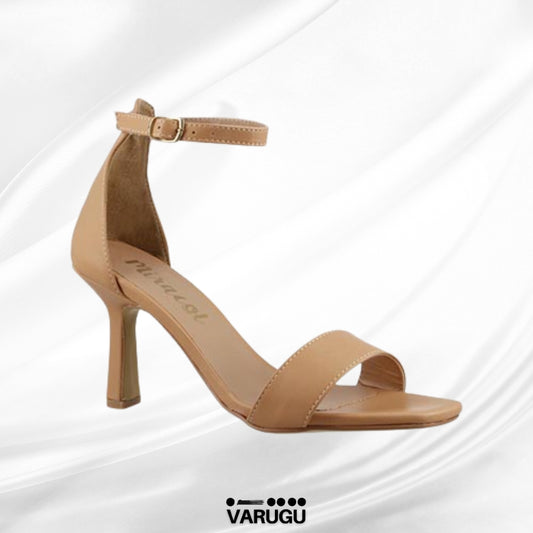 Zapatillas color avellana para dama