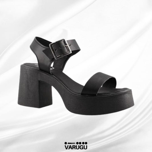 Zapatillas negras con suela ranil