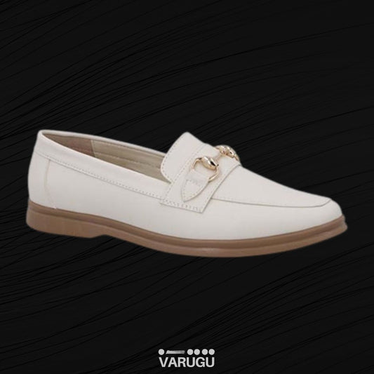 Zapatos latte bajos con plantilla acojinada
