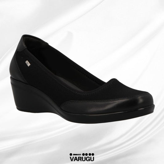 Zapatos Flexi altos negros para oficina
