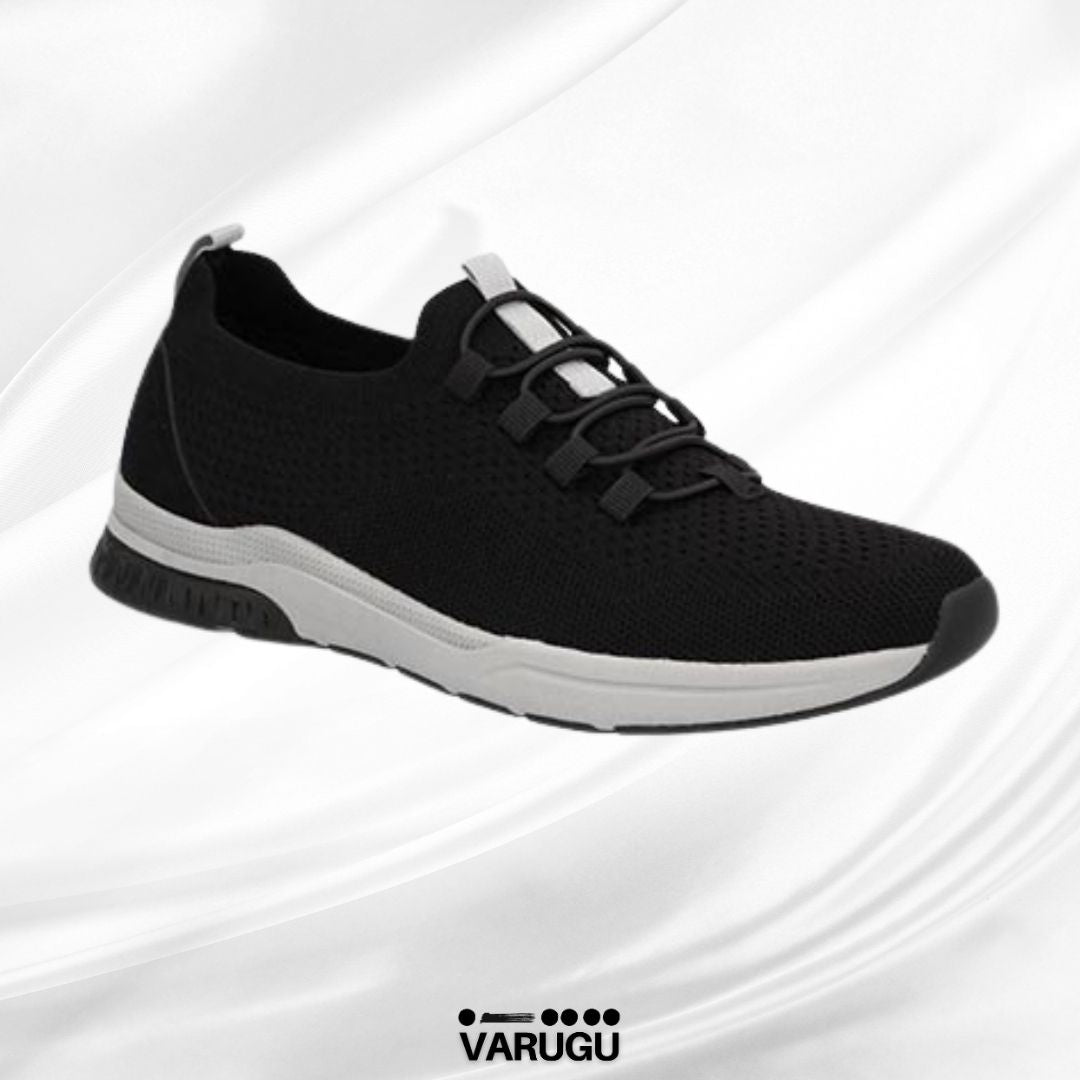 Zapatos flexi para mujer negros con agujetas