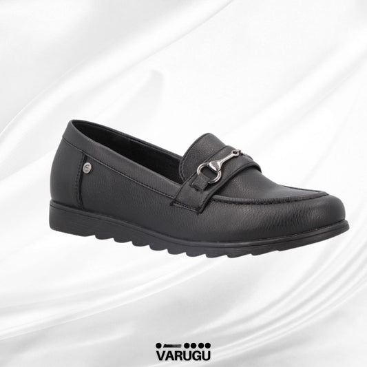 Zapatos negros casuales para oficina dama
