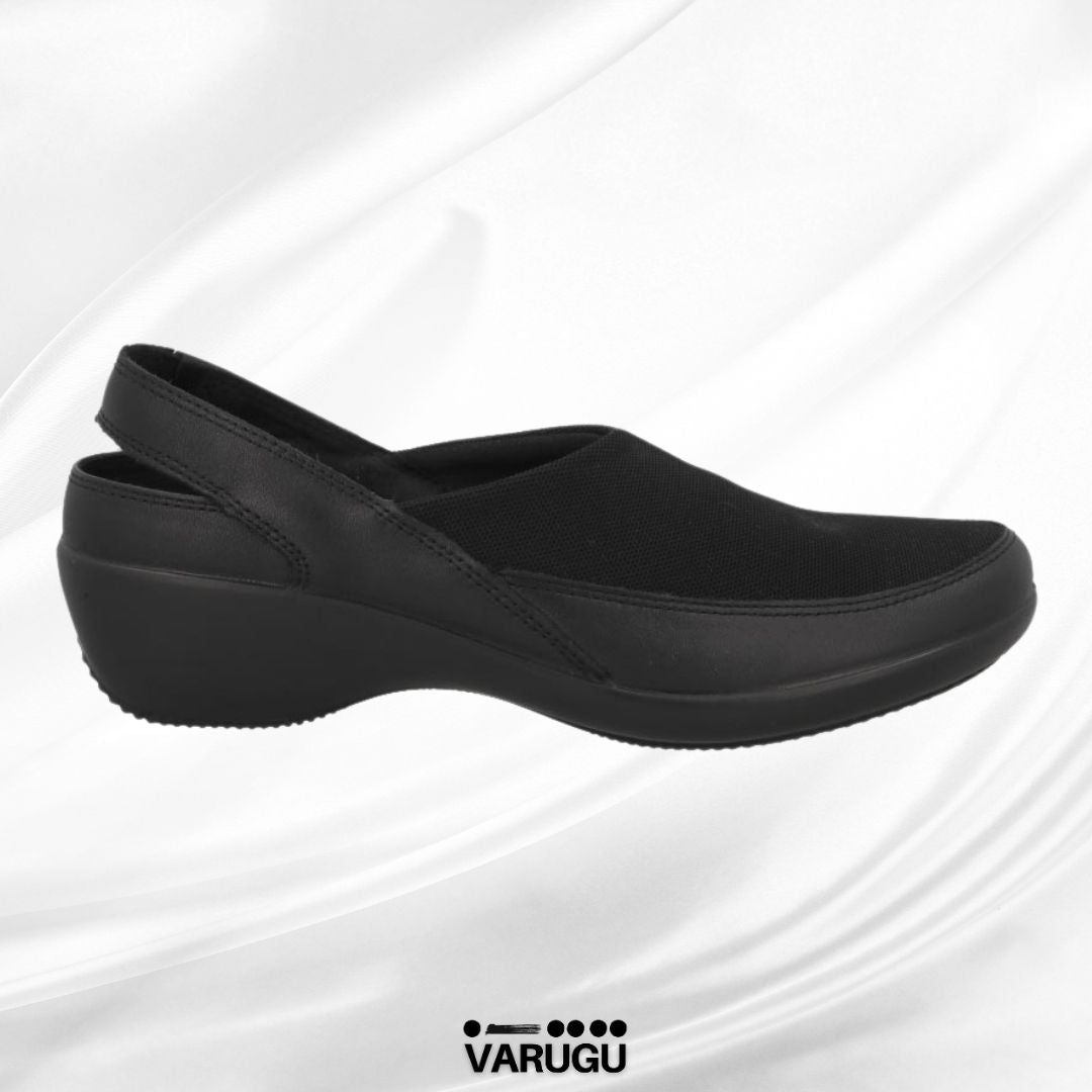 Zapatos Flexi seguros para trabajar de piel